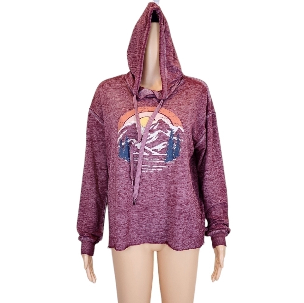 C & C California long sleeve hooded sweatshirt